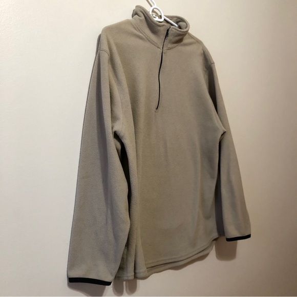 Prospirit Pullover 1/4 Zip Sweatshirt - Beige - Picture 7 of 13